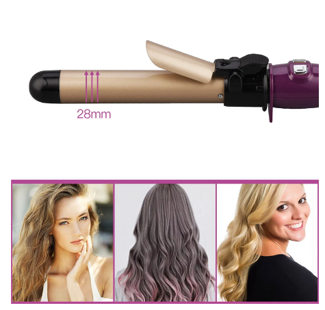 Rotating Hair Curling Iron